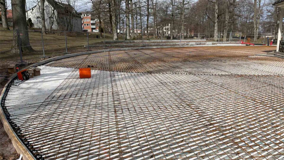 Lystlunden Park – Urban Utebane (2022) — Lystlunden Park 2022 – Kunstisbane i Horten